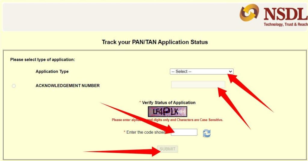 PAN Card Correction Online