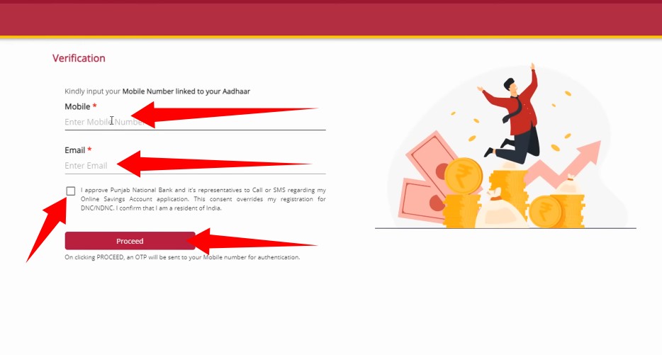 PNB Bank New Account Opening Form