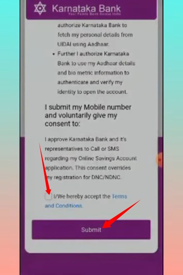 Karnataka Bank New Account Open